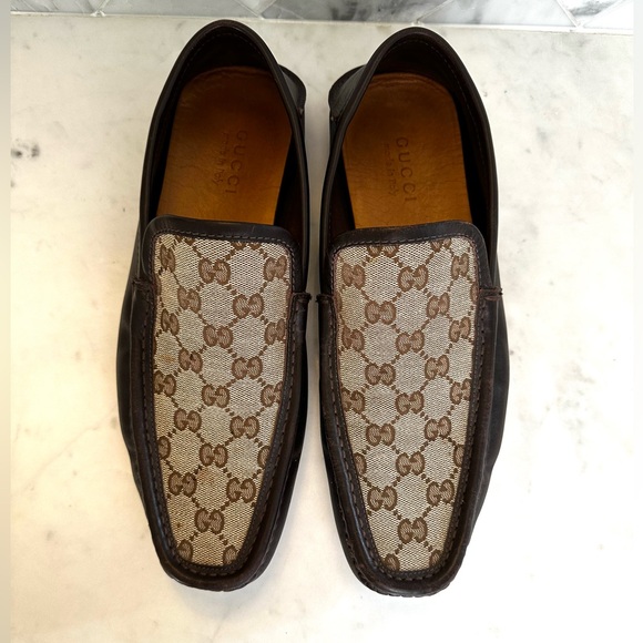 AUTHENTIC MENS GUCCI DRIVER LOAFER - Picture 2 of 6